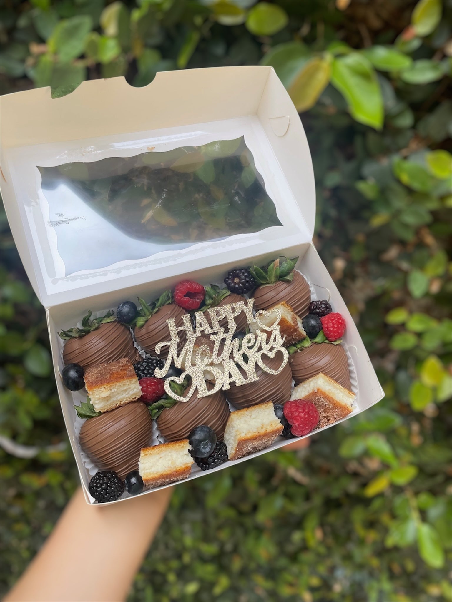 Mother’s Day Strawberry Churro Cheesecake Box #2