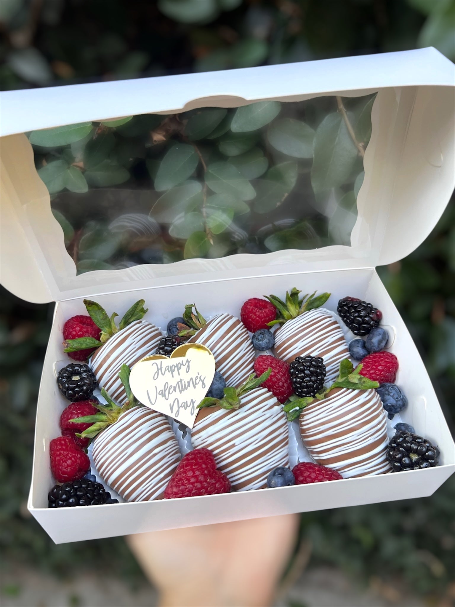 Valentine’s Day Strawberry Box#1
