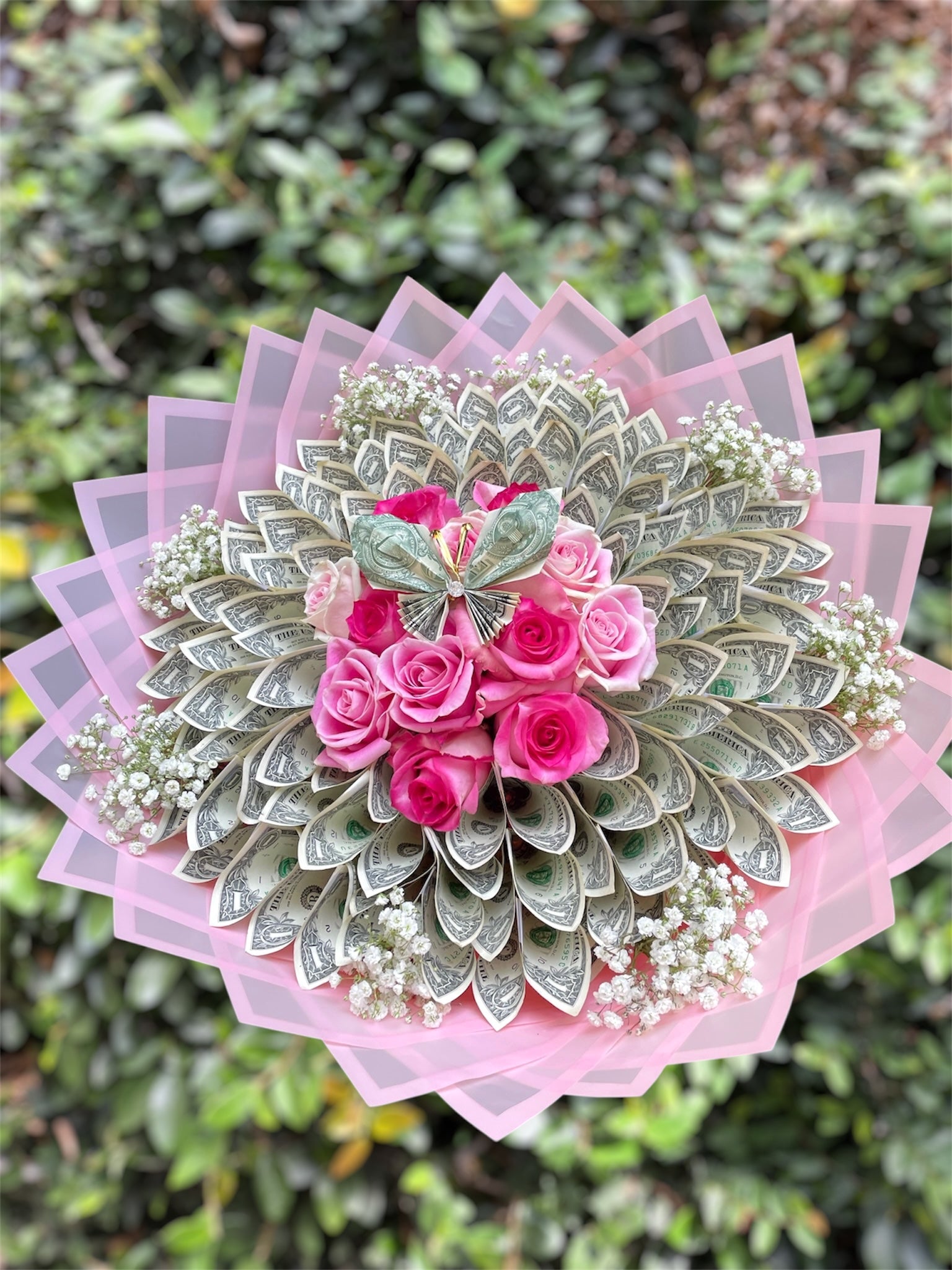 Pink Money Bouquet